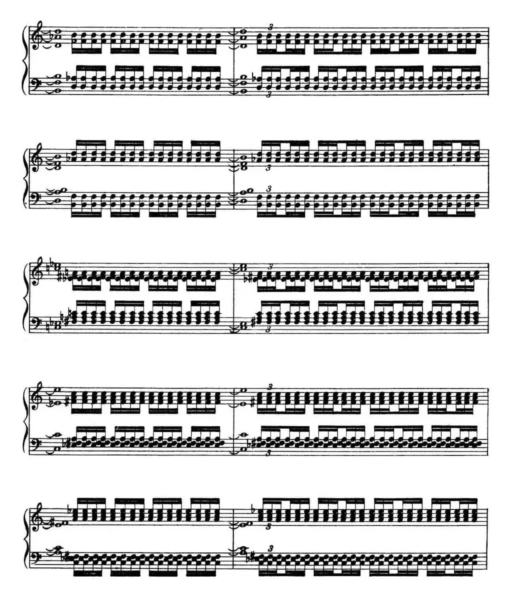 Technical Exercises S.146（李斯特钢琴技巧练习 BOOK Ⅸ）