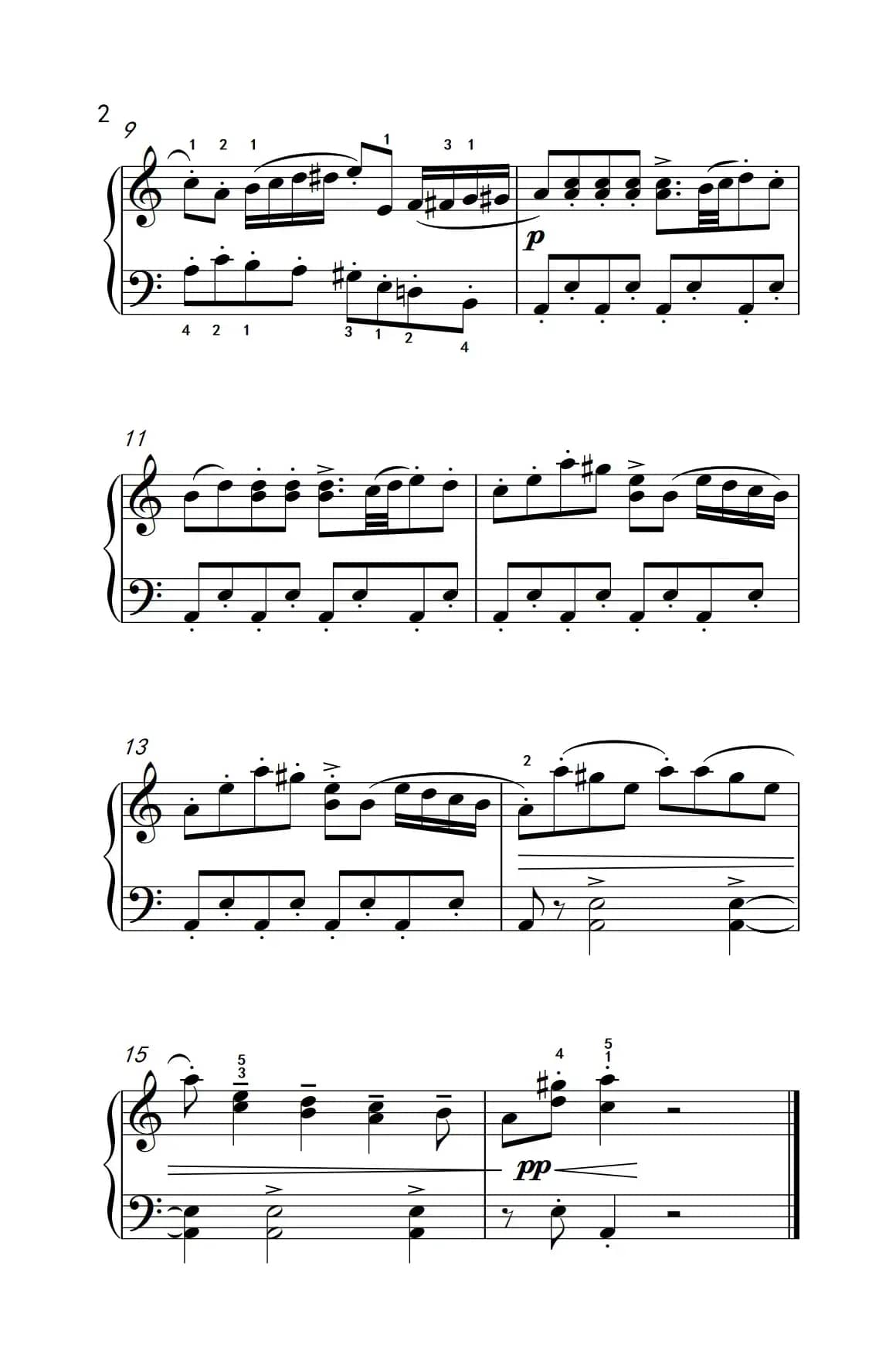 小天鹅舞曲（老年大学 钢琴教程 2）