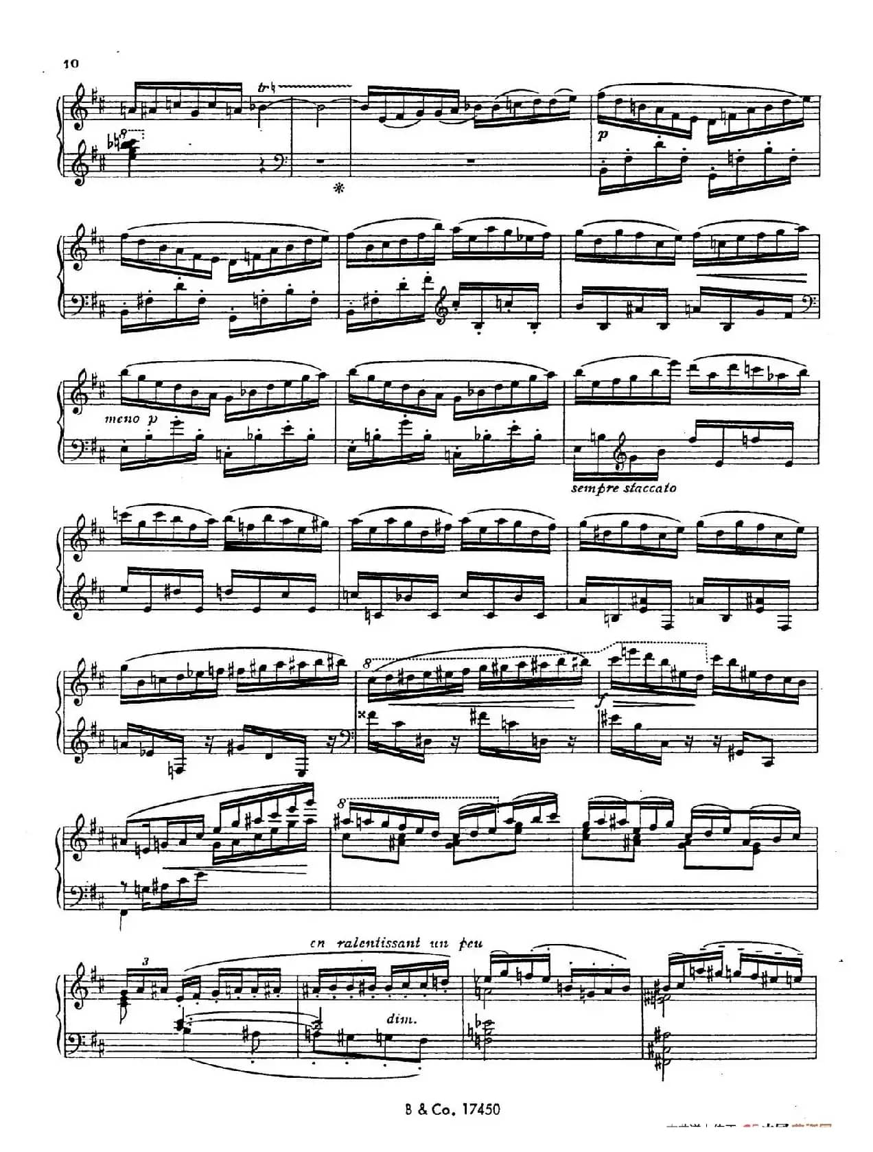 Premiere Etude de Concert Op.65(第一号音乐会练习曲)