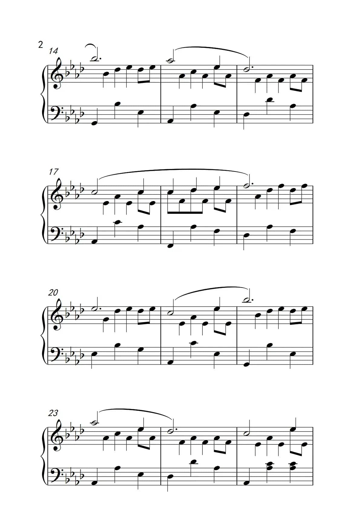 雪绒花 （电影《音乐之声》插曲 《弹吧音教》版）