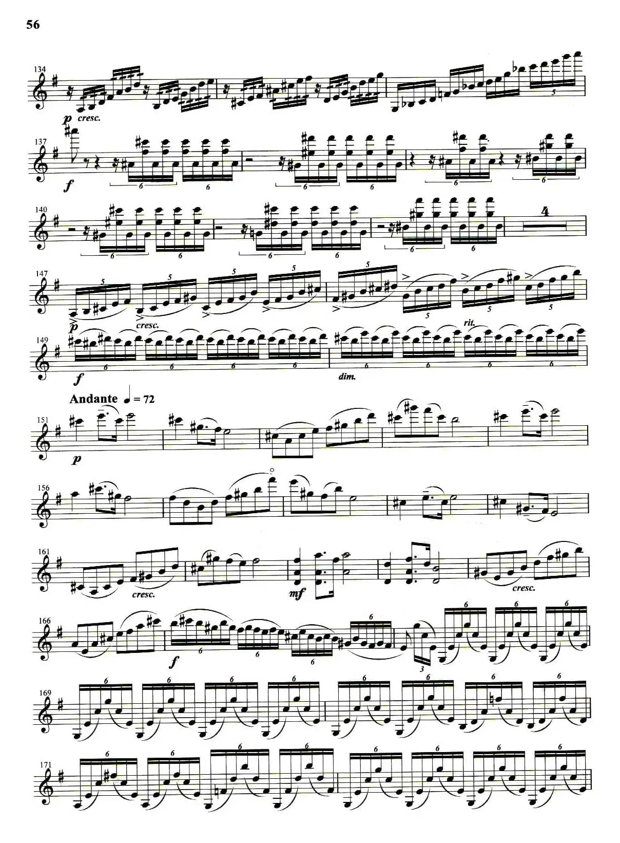 抒情诗（小提琴协奏曲《乡情》第一乐章）