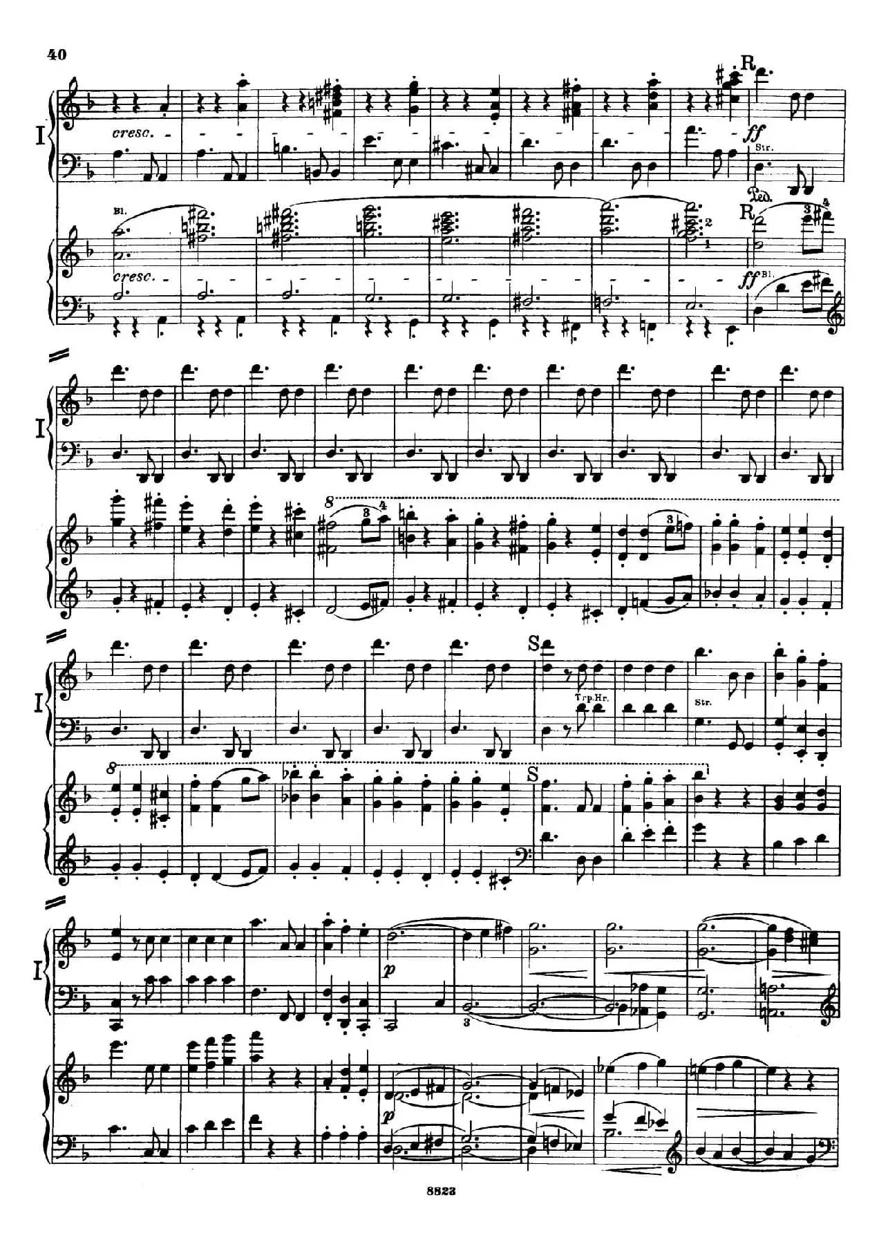 d小调第九交响曲 Op.125（双钢琴P33——42）