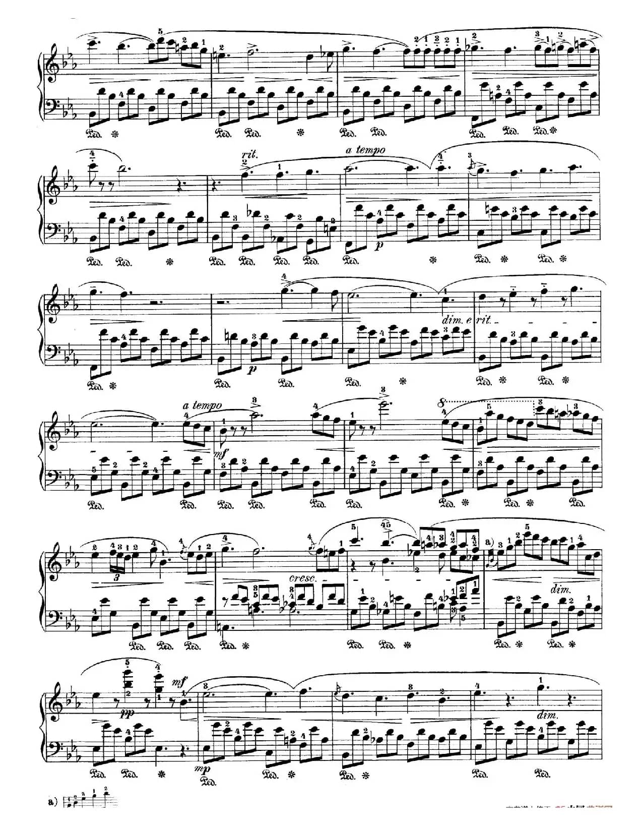 Nocturne No.1 in E-flat Major（降E大调第一号夜曲）