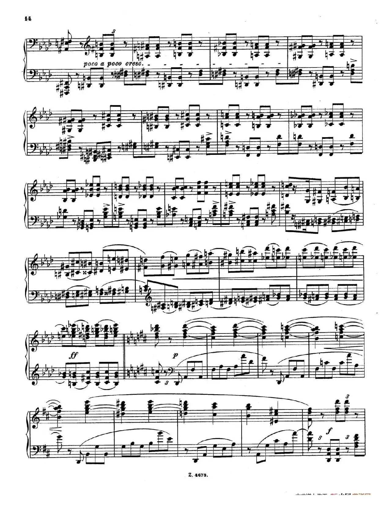 Charakterskizzen Op.40(个性素描 4. 万花筒 Kaleidoskop)