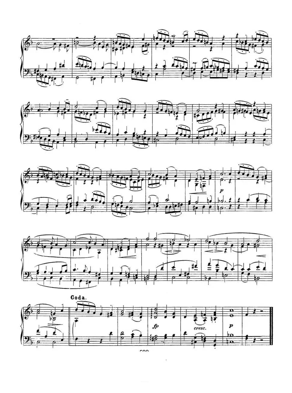 Four Fugues Op·72（4首赋格·4）