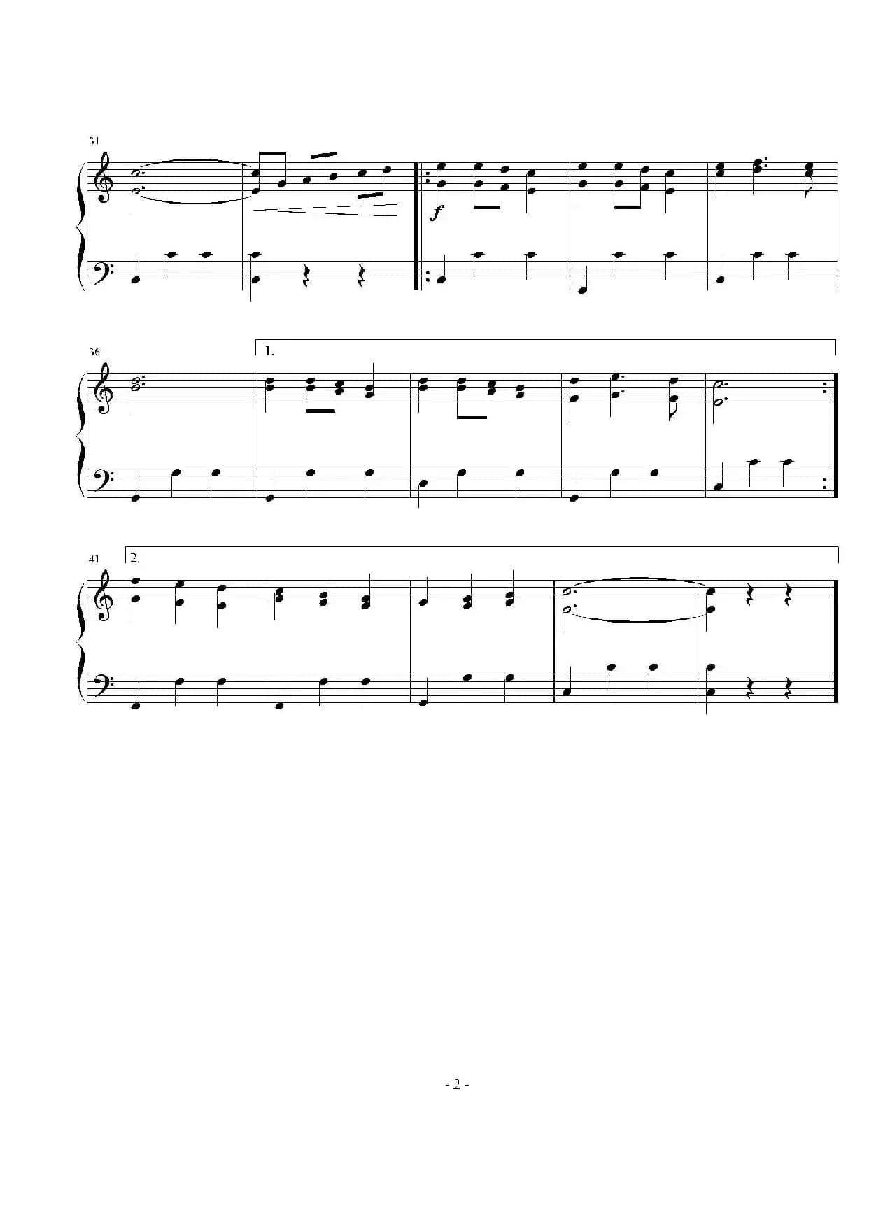 波兰圆舞曲（涛涛制谱版）