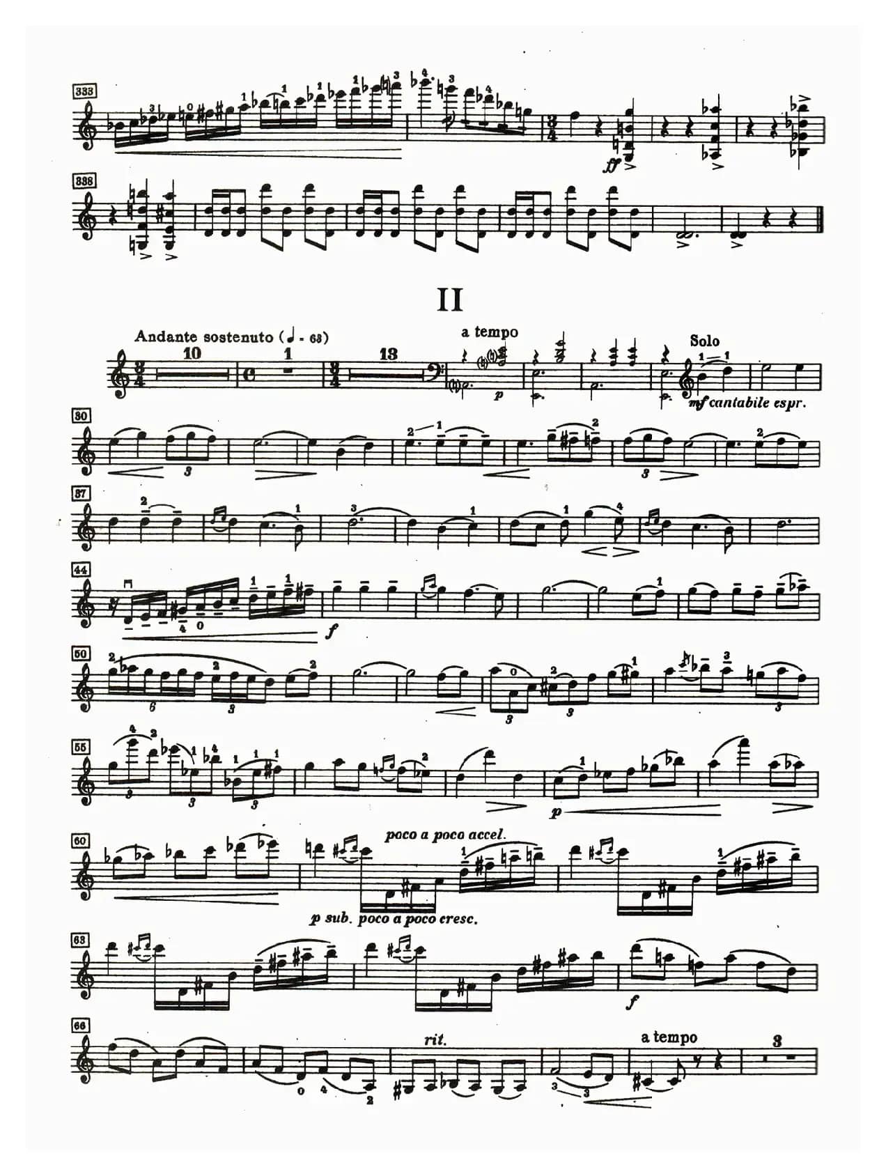 D小调小提琴协奏曲