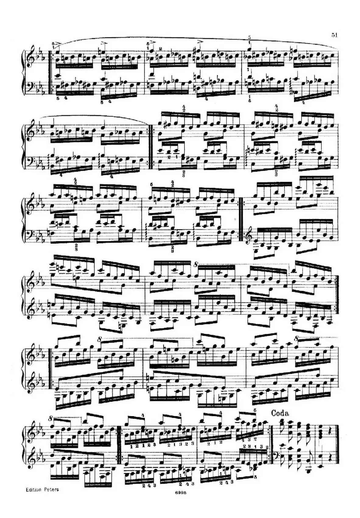 School of the Virtuoso Op.365（60首钢琴高级练习曲·20）
