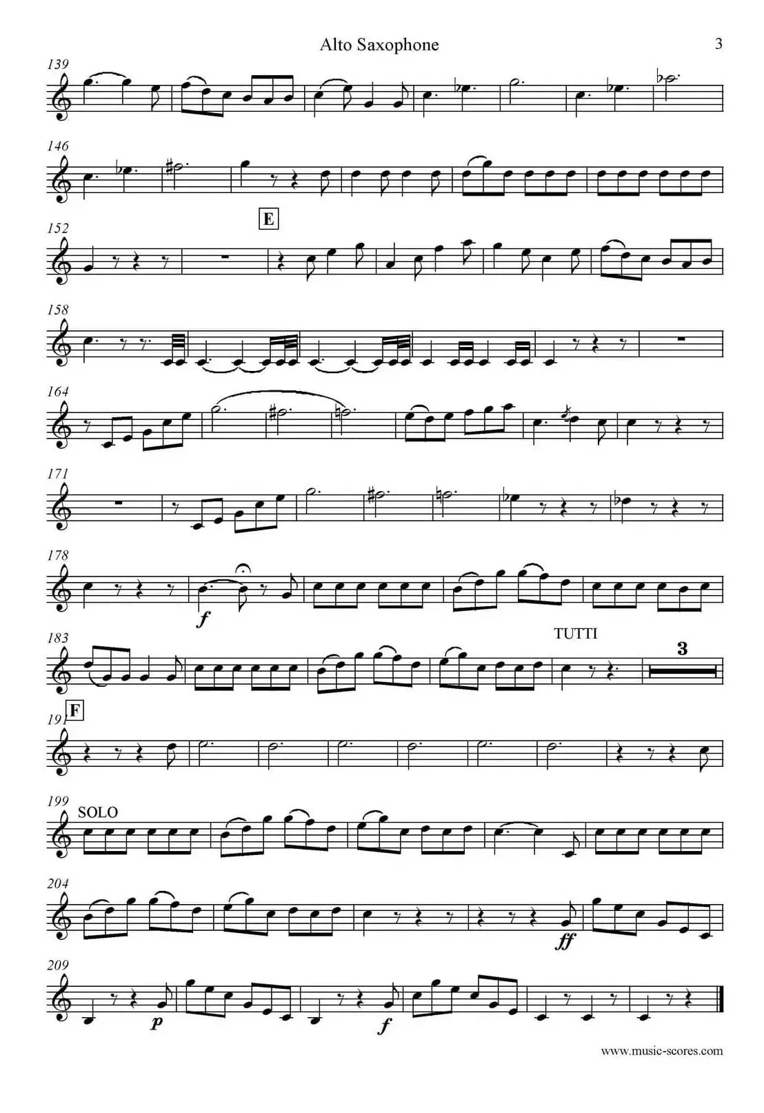 Mozart：Concerto KV495 No.4-3st Rondo 回旋曲（中音萨克斯）