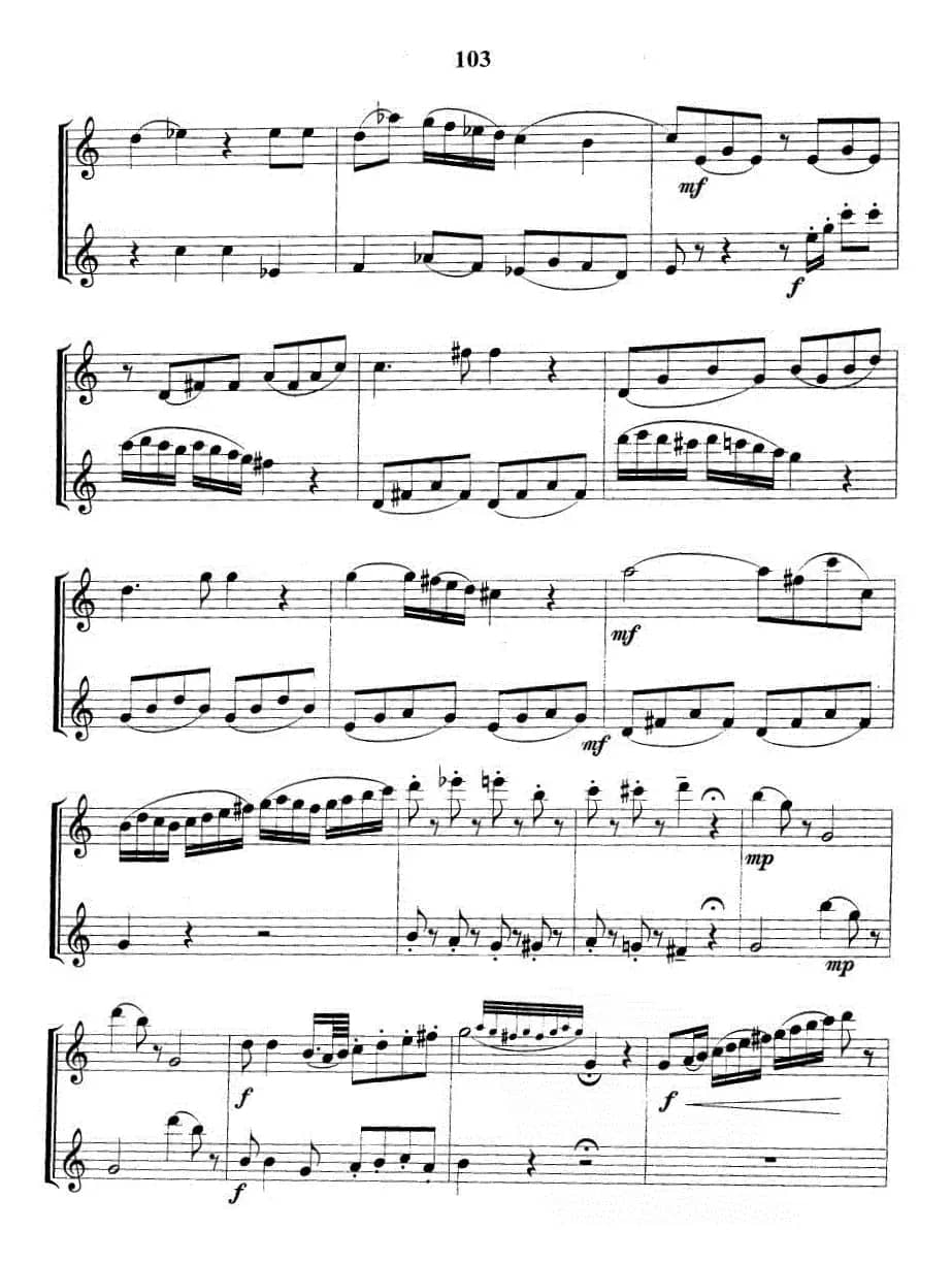 魔笛曲二（合奏）