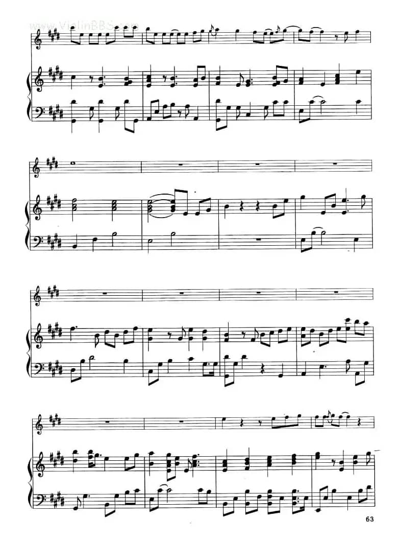 花香（小提琴+钢琴伴奏）