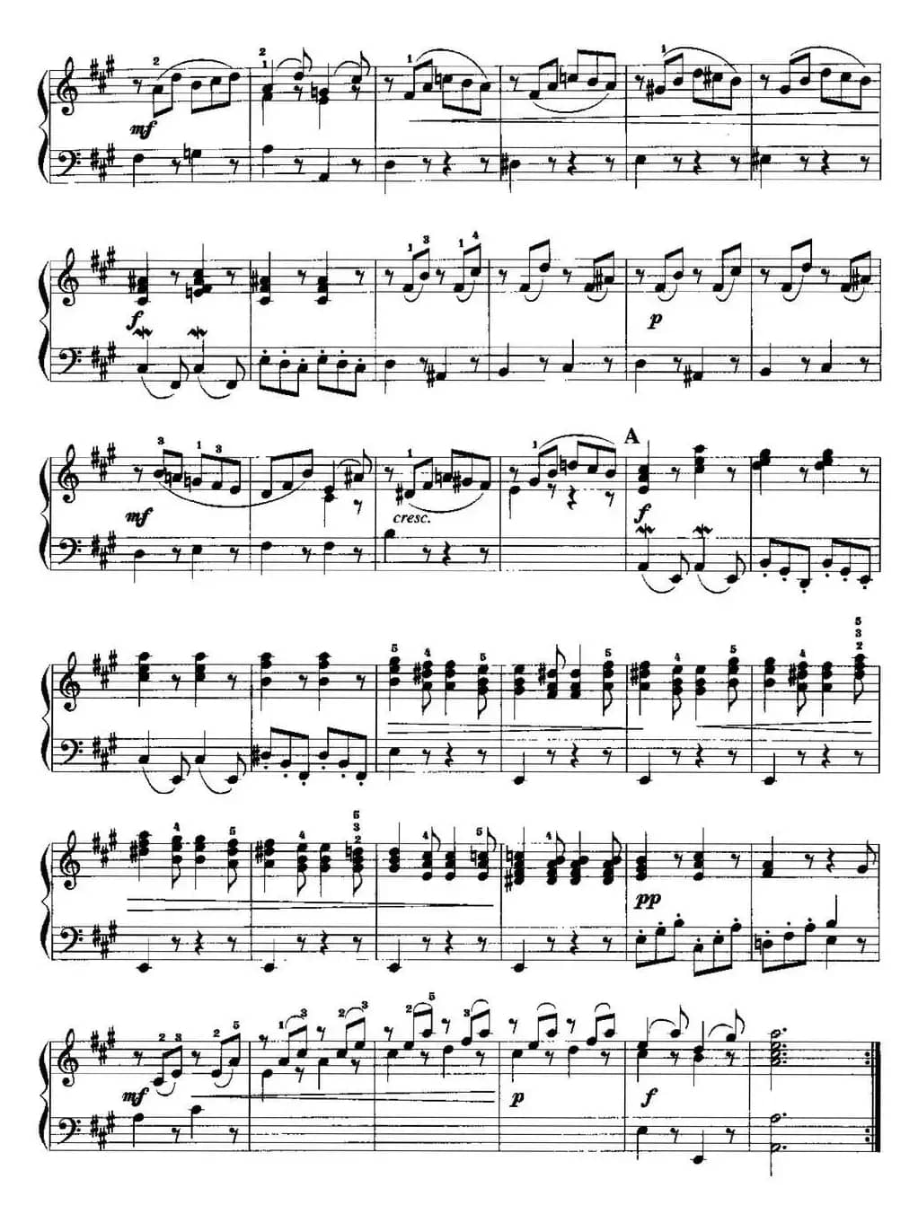 手风琴复调作品：小组曲