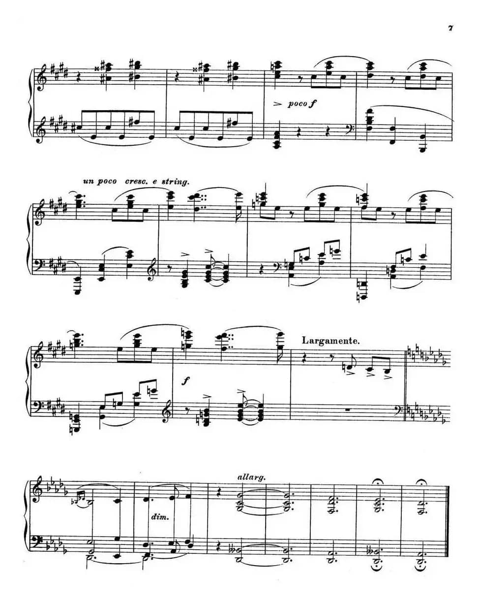 4 Lyric Pieces Op·74（4首抒情小品·4）