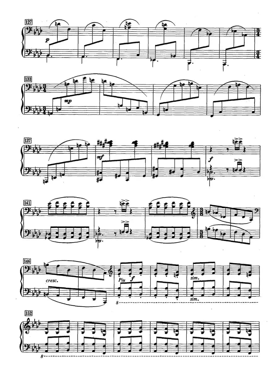 城市舞曲（四手联弹）