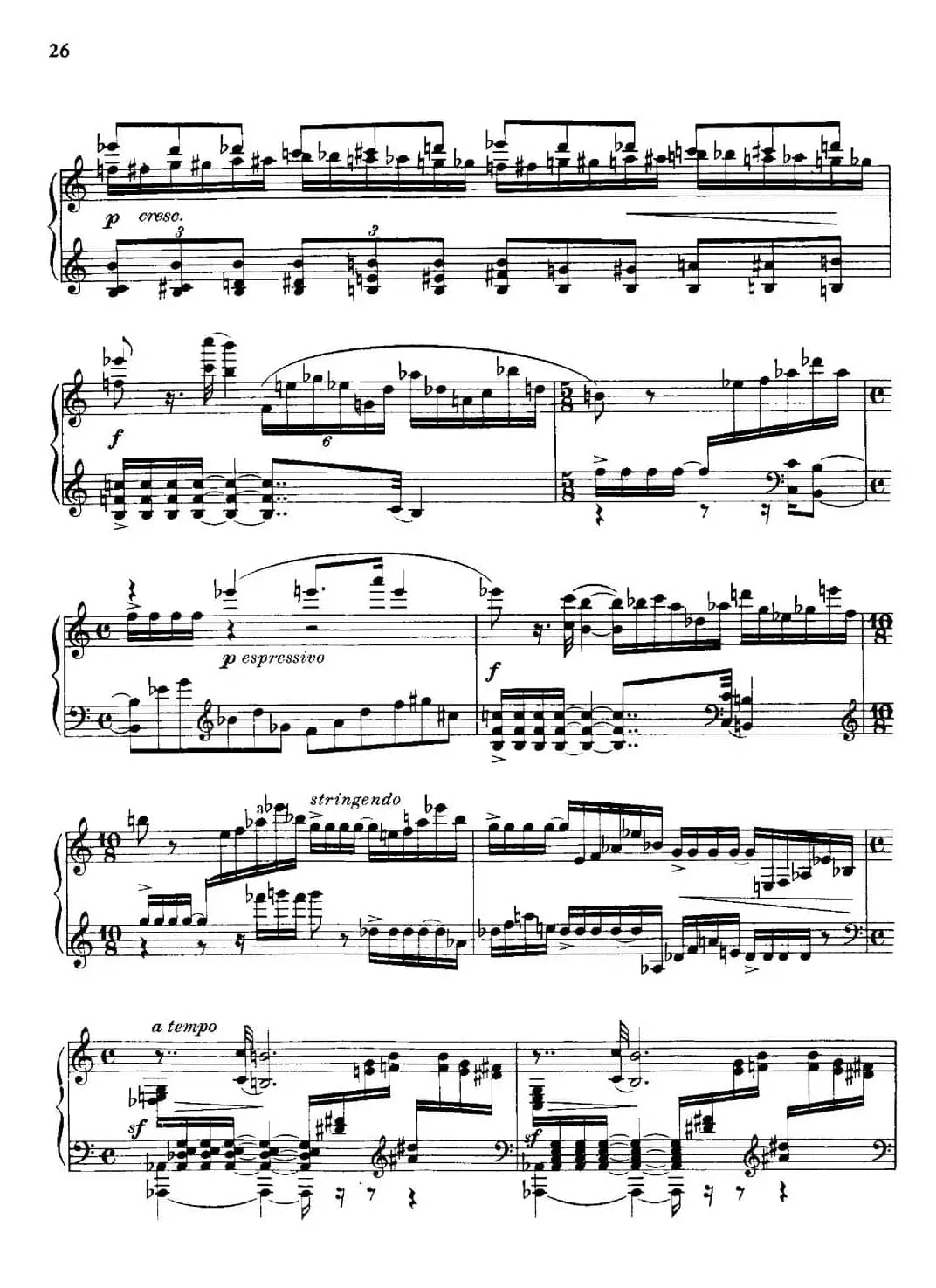 降e小调钢琴奏鸣曲 Op.26 v.1