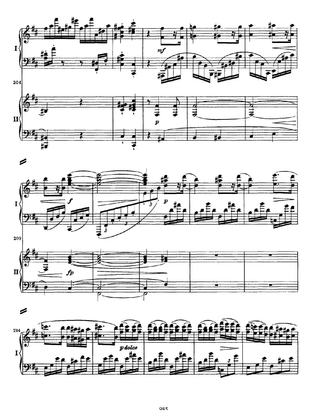 降B大调第二钢琴协奏曲（P81——90）