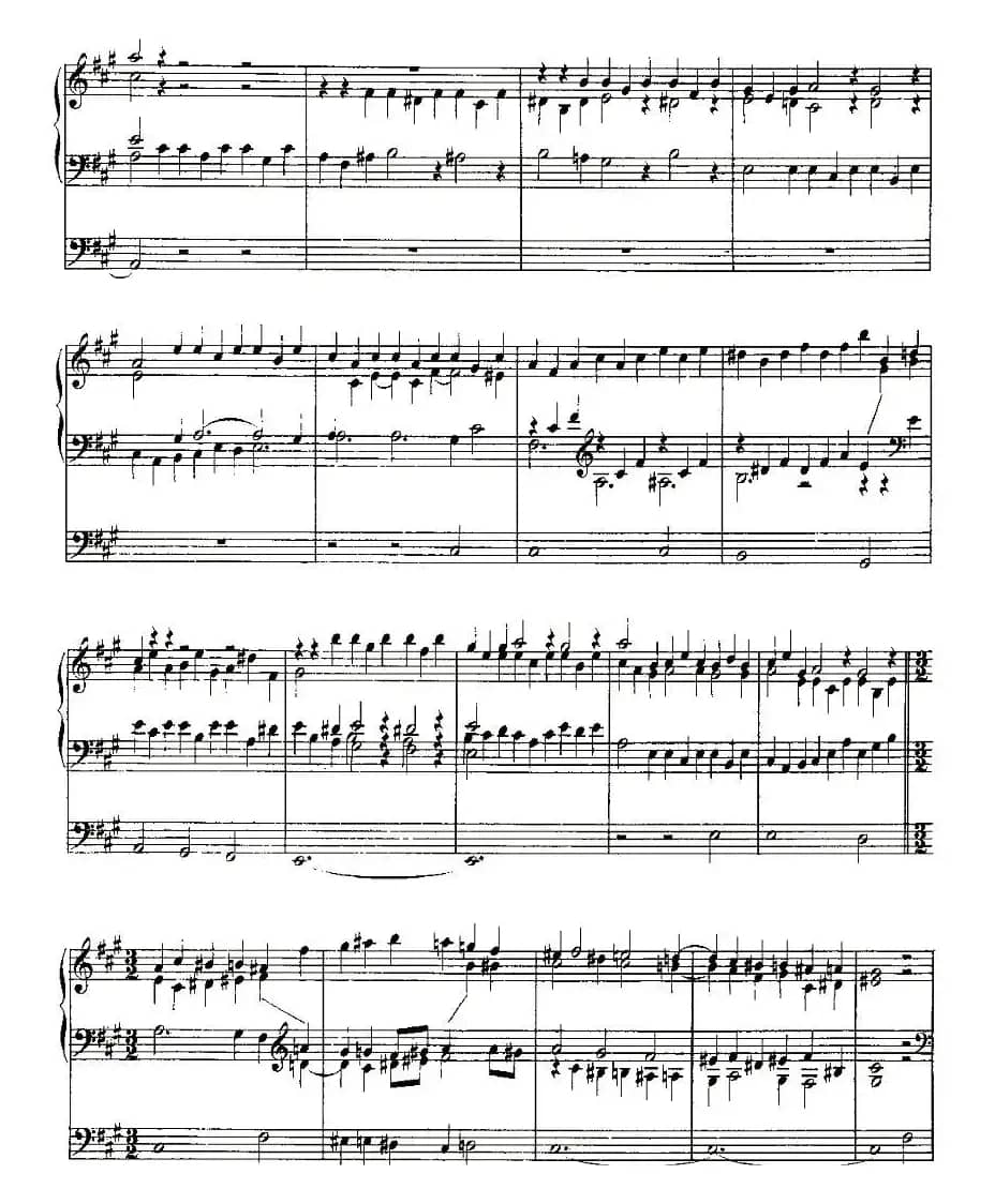 18首赞美诗前奏曲之六