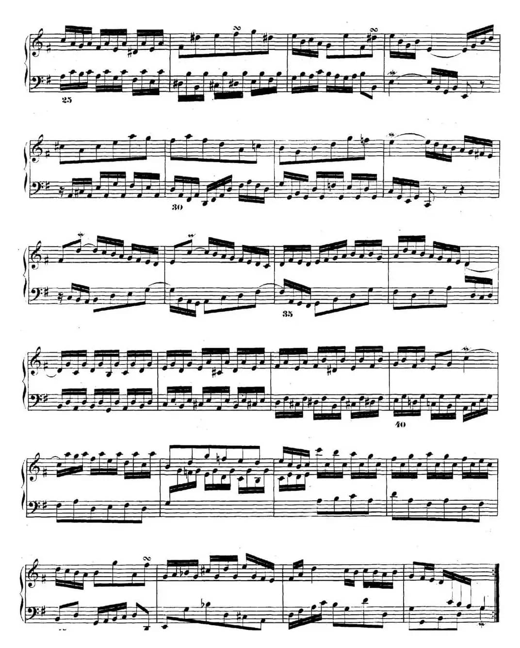 巴赫《平均律钢琴曲集·第二卷》之前奏曲（NO.15）