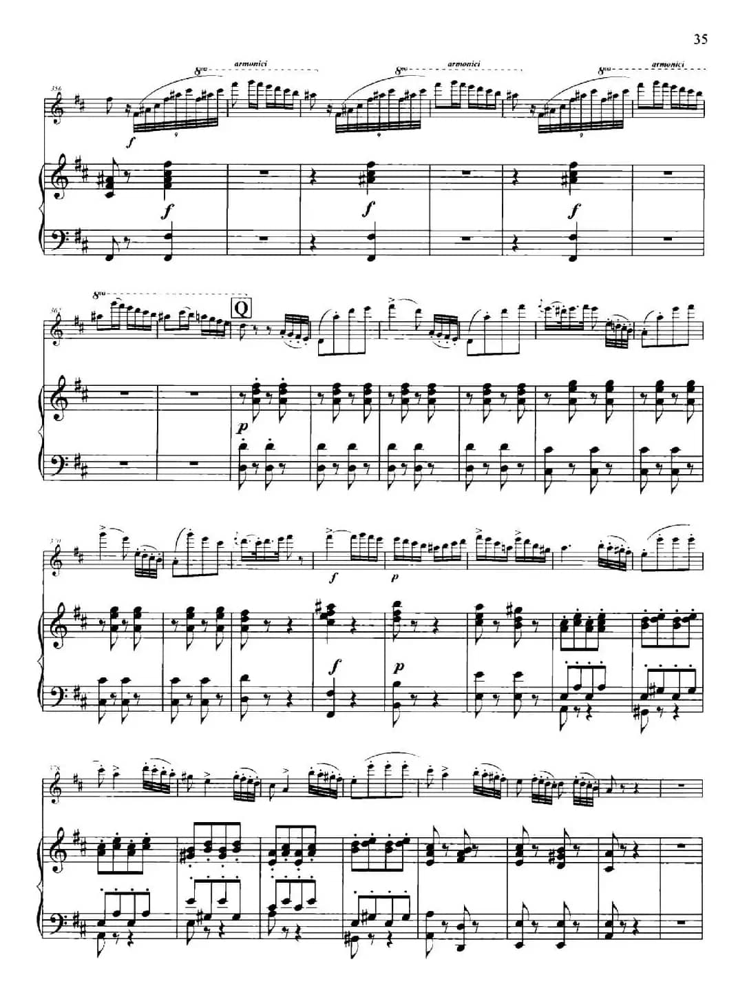 D大调第一小提琴协奏曲Op.6（小提琴+钢琴伴奏）