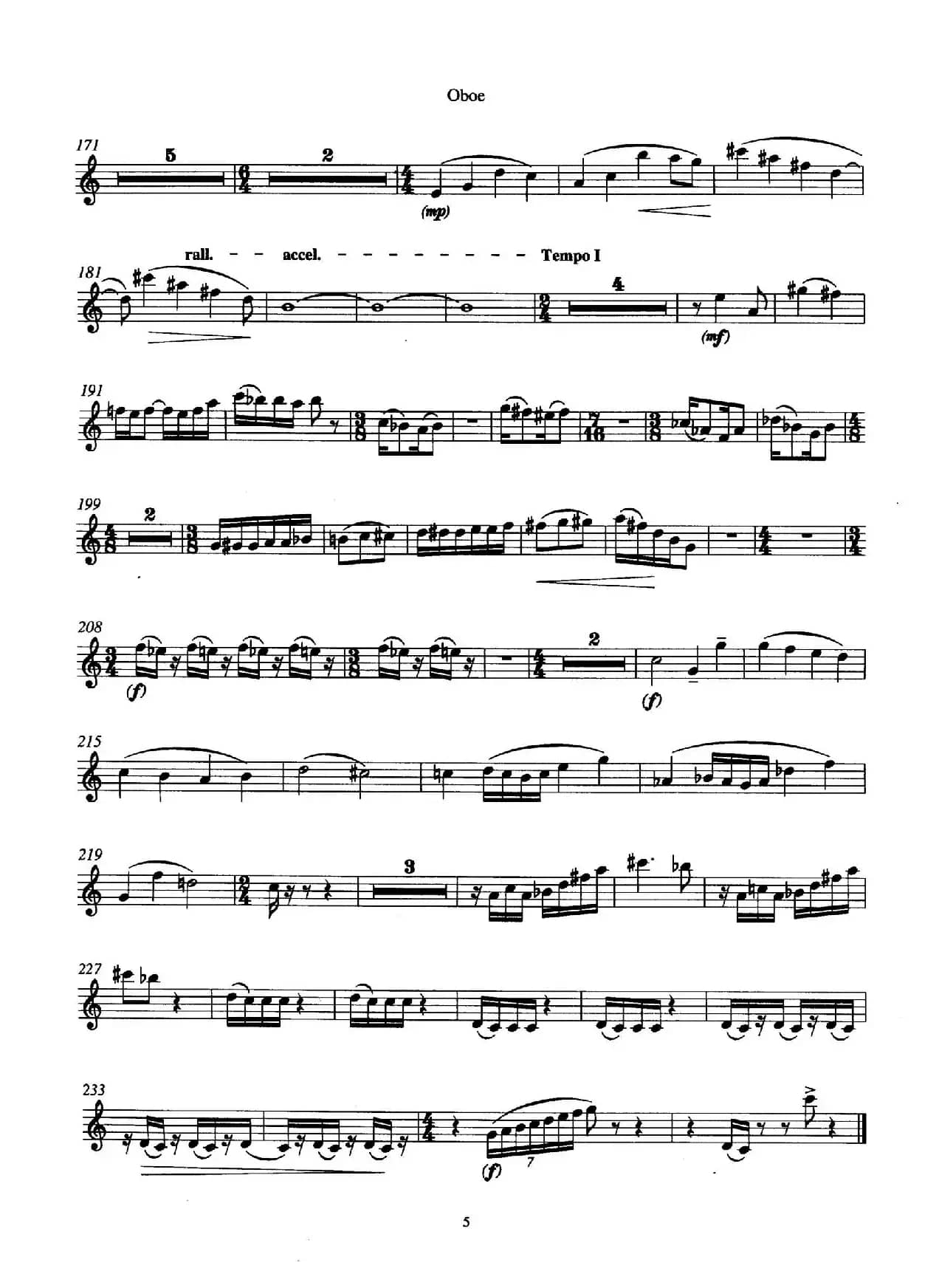 Trio（三重奏双簧管分谱）