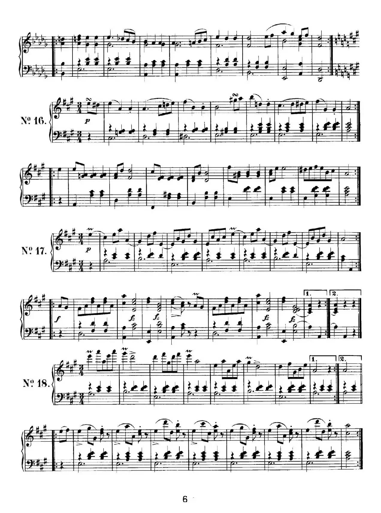 36 Original Dances D.365 Op.9（36首原创舞曲集）