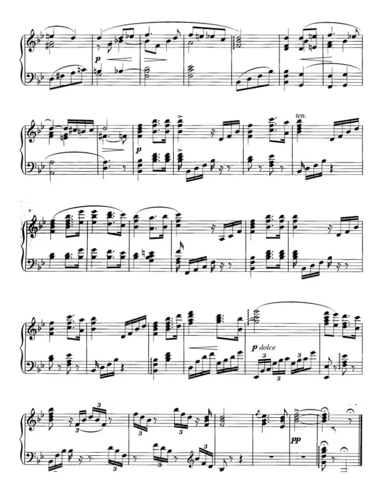 不可不弹的世界钢琴名曲：婚礼合唱