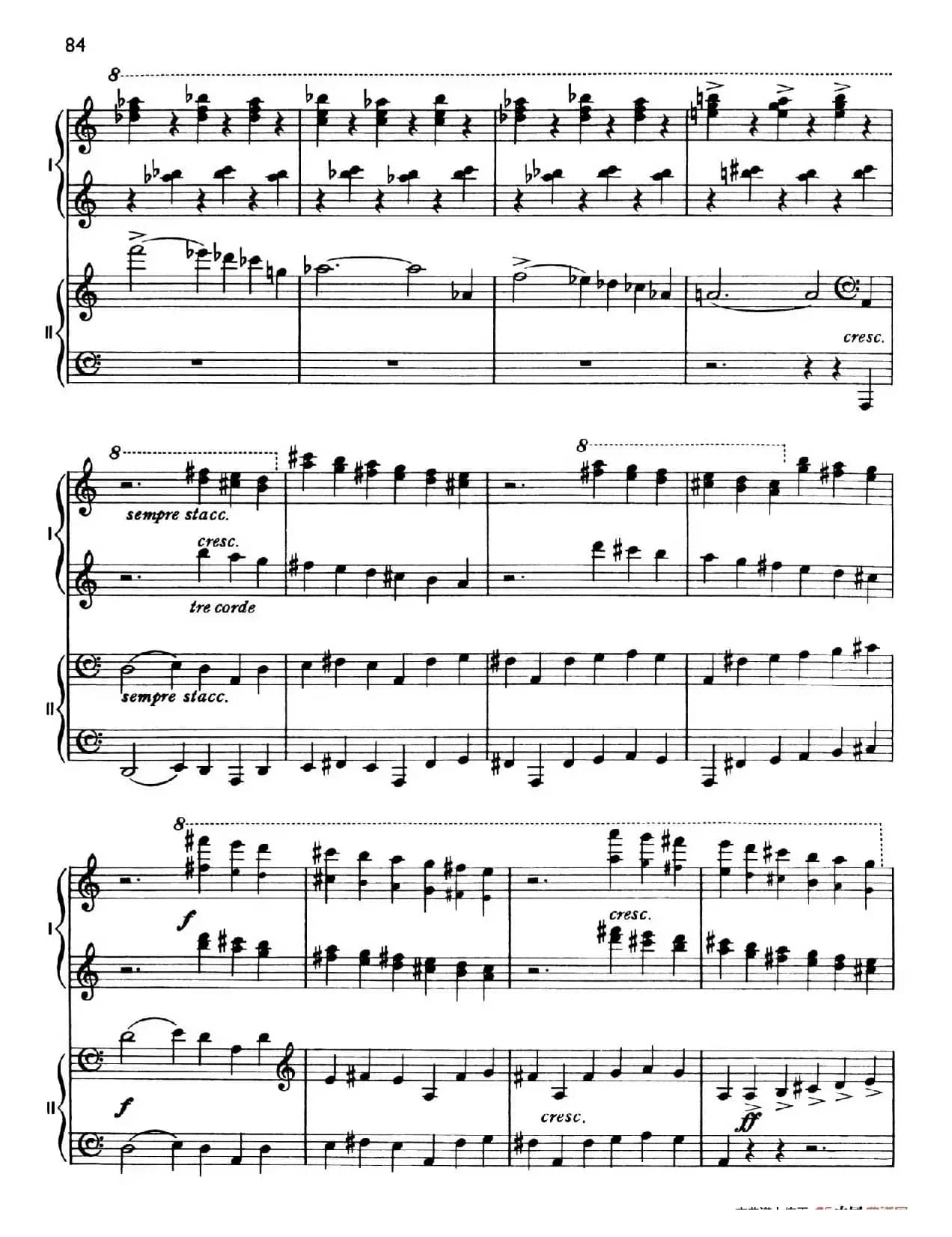 The Planets Op.32（双钢琴）（行星·第六乐章 天王星—魔术师）