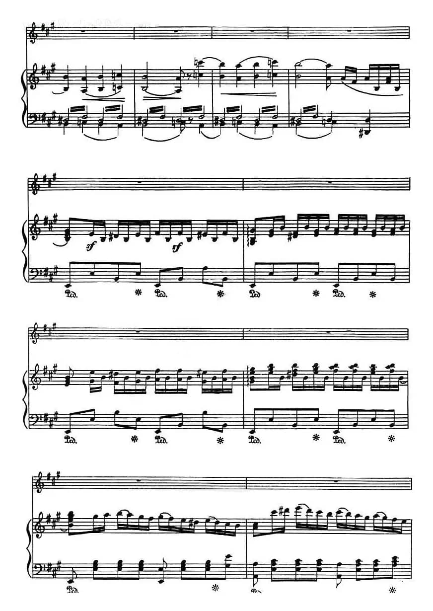 第二十二协奏曲（a小调、小提琴+钢琴伴奏）