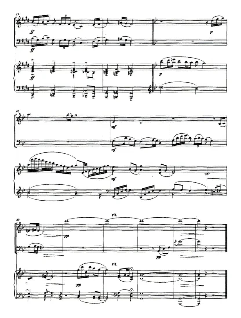 海风（钢琴三重奏）