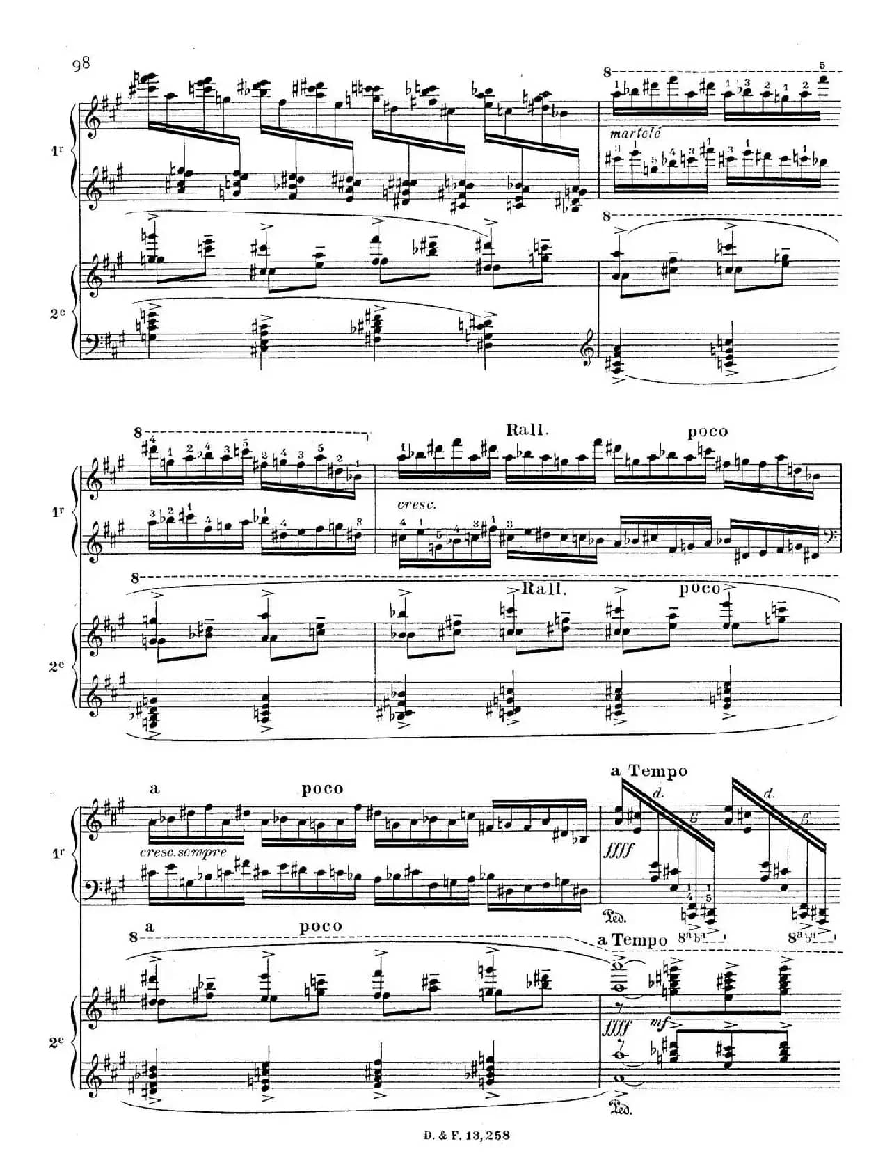 Visions de l'Amen（阿门的幻想·双钢琴·Ⅶ）