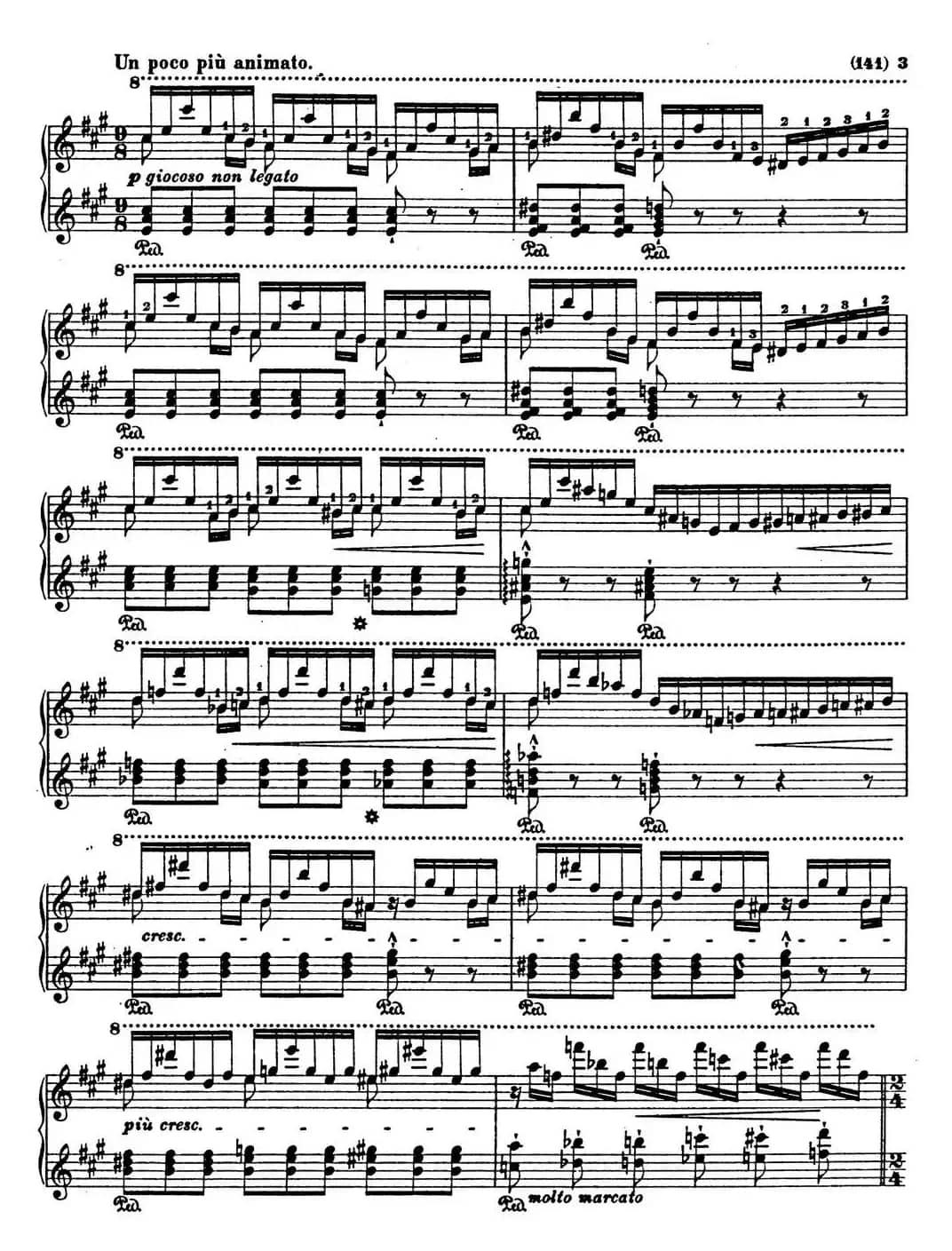 李斯特音乐会练习曲 S145（1 S145 森林的呼啸 Waldesrauschen）