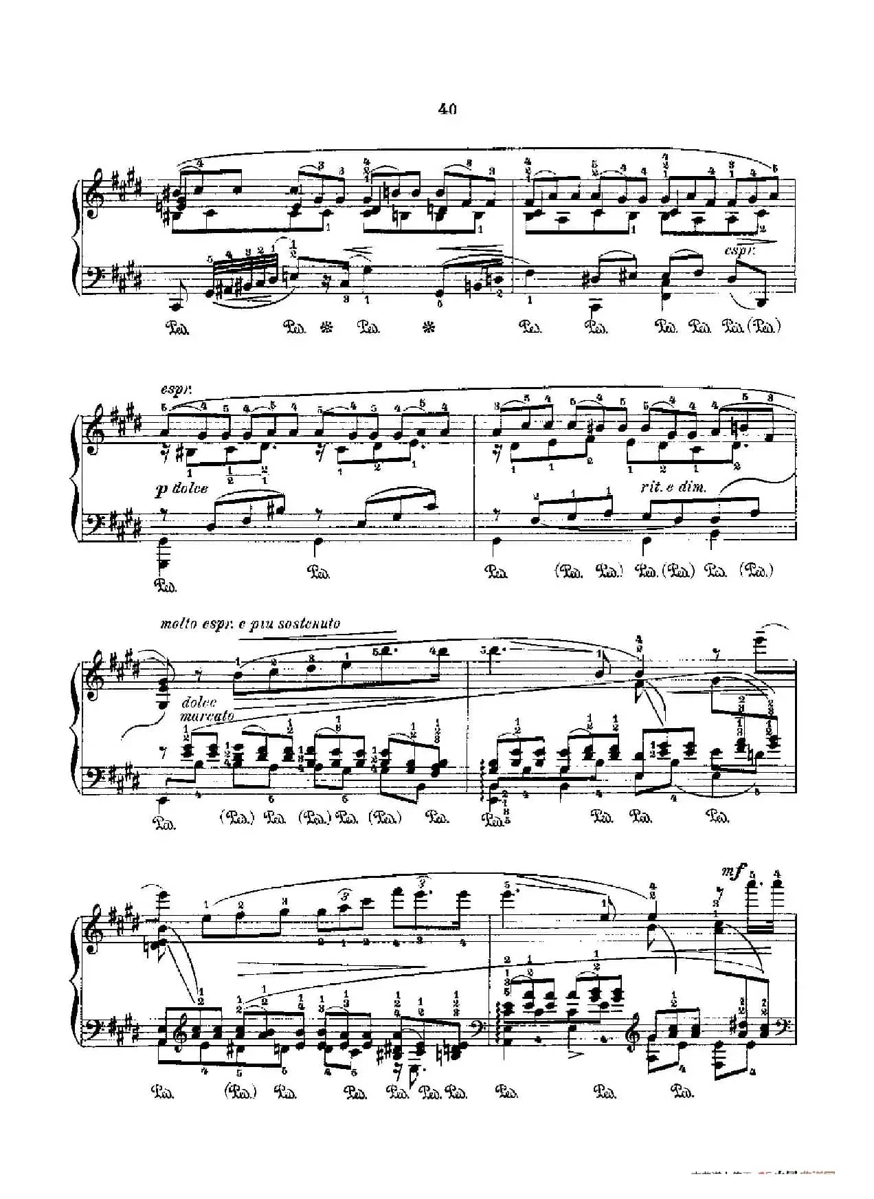 53首以肖邦练习曲为素材而作的练习曲(No.45)