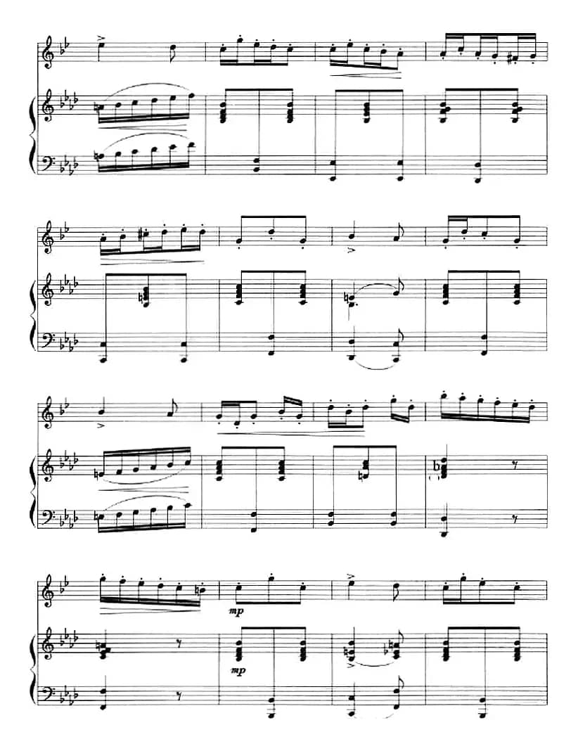 谐谑曲（小号+钢琴伴奏）