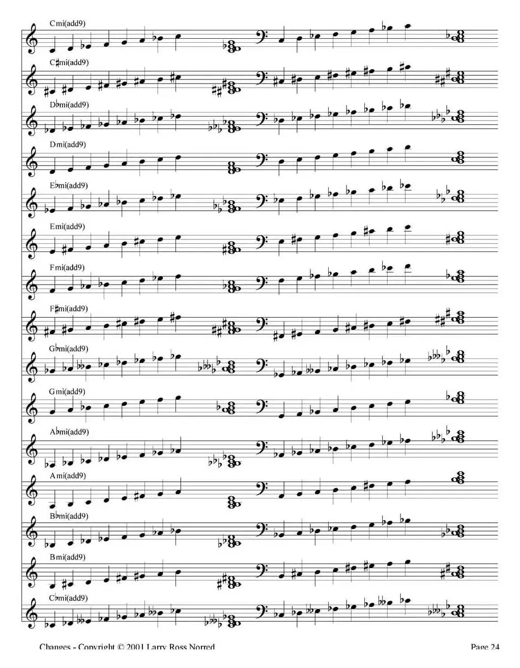 Changes（爵士乐和弦教材）（P21-40）