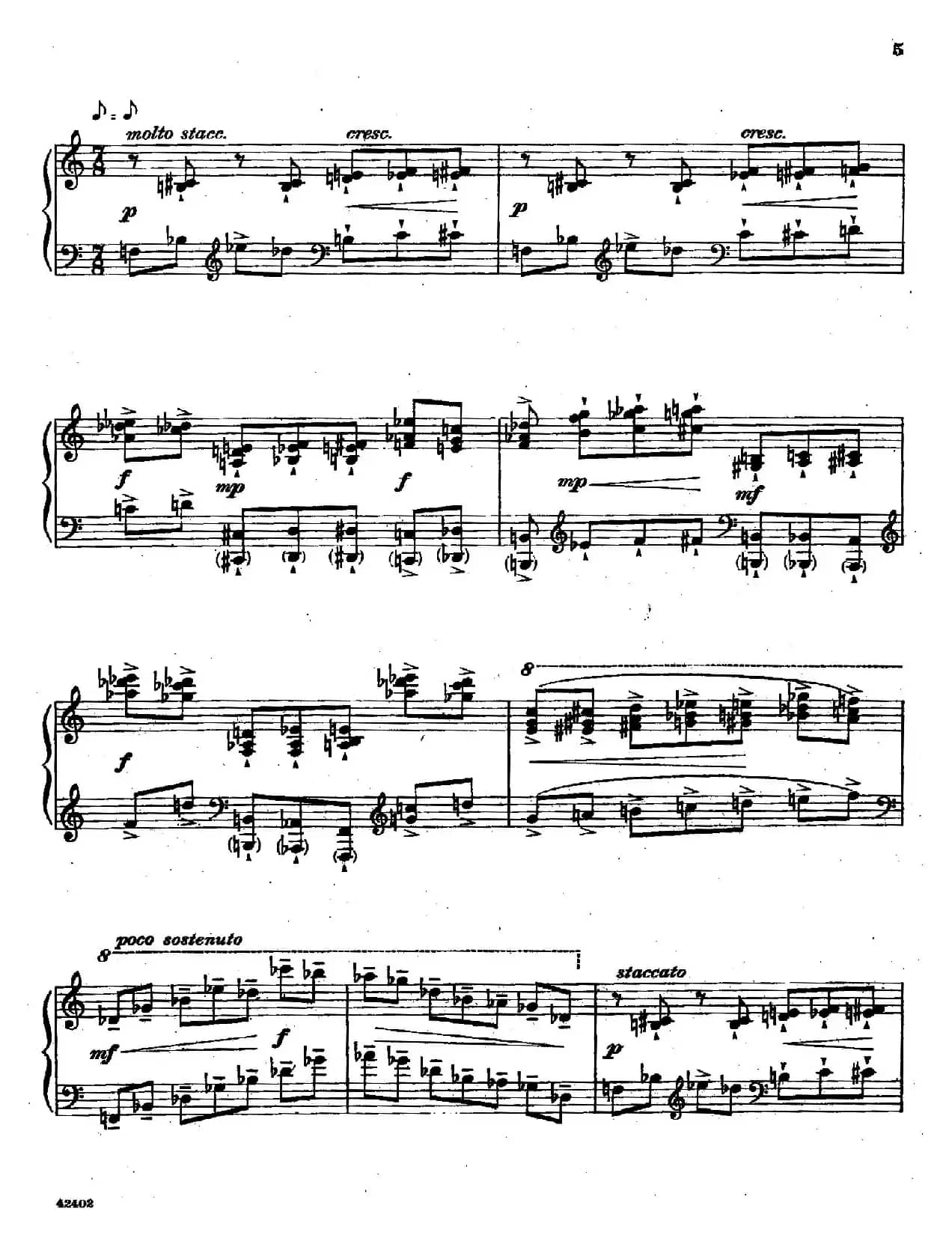 2 Toccatas（2首托卡塔）（No.1）