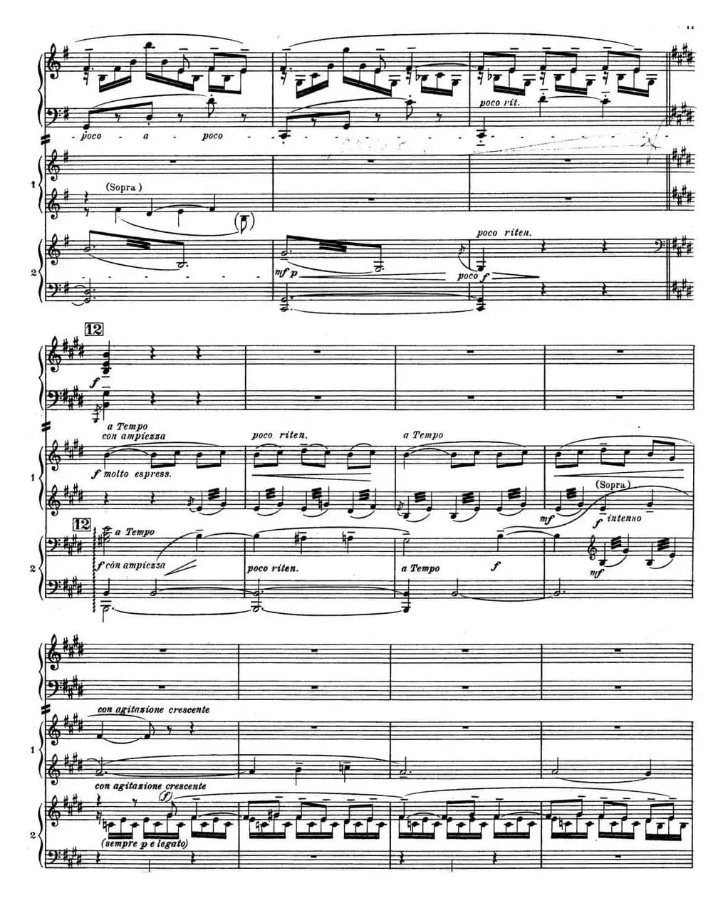 Nights in the Gardens of Spain 西班牙花园之夜 双钢琴版（Ⅰ-En el Generalife）