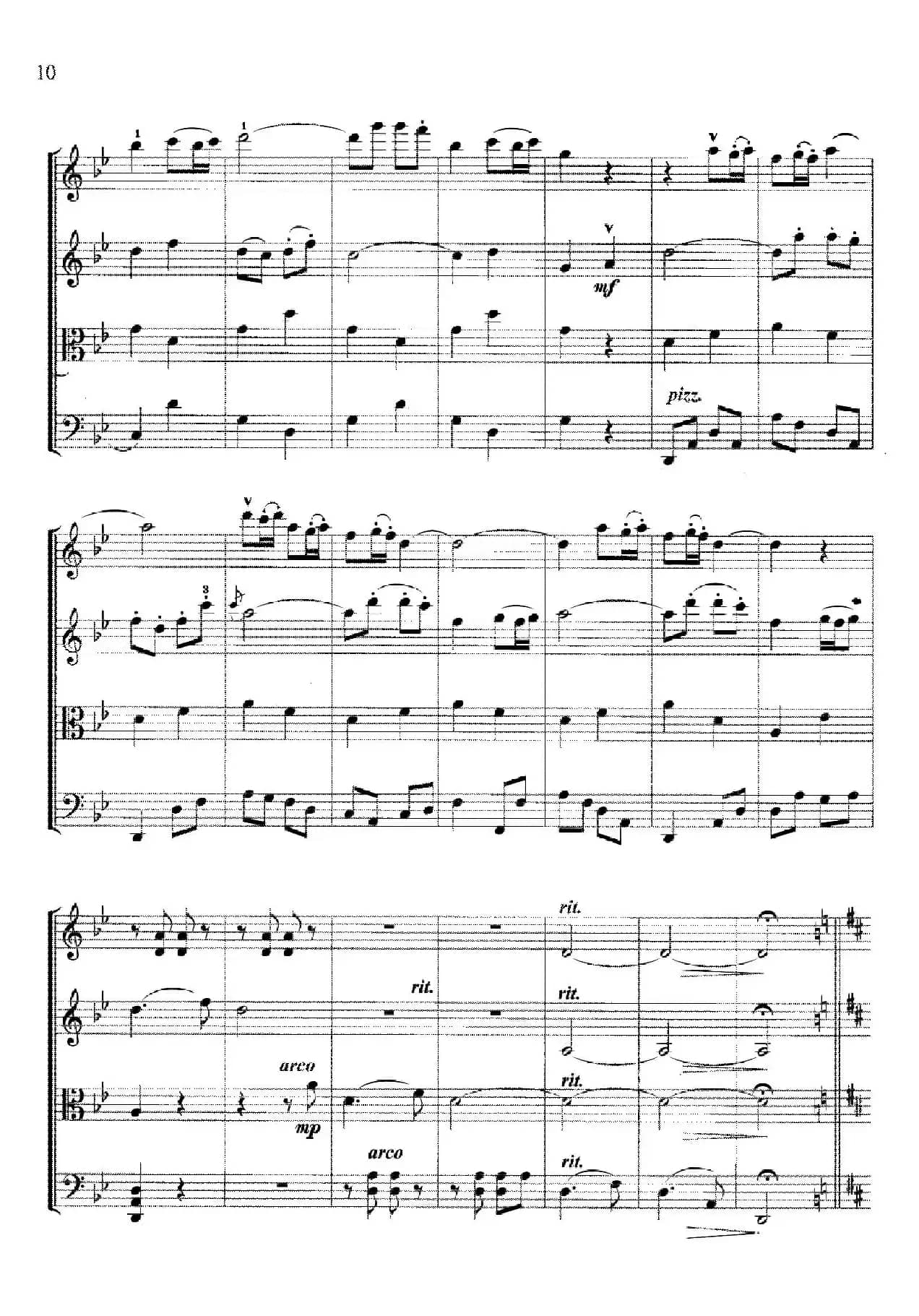 巧姑娘（弦乐四重奏）