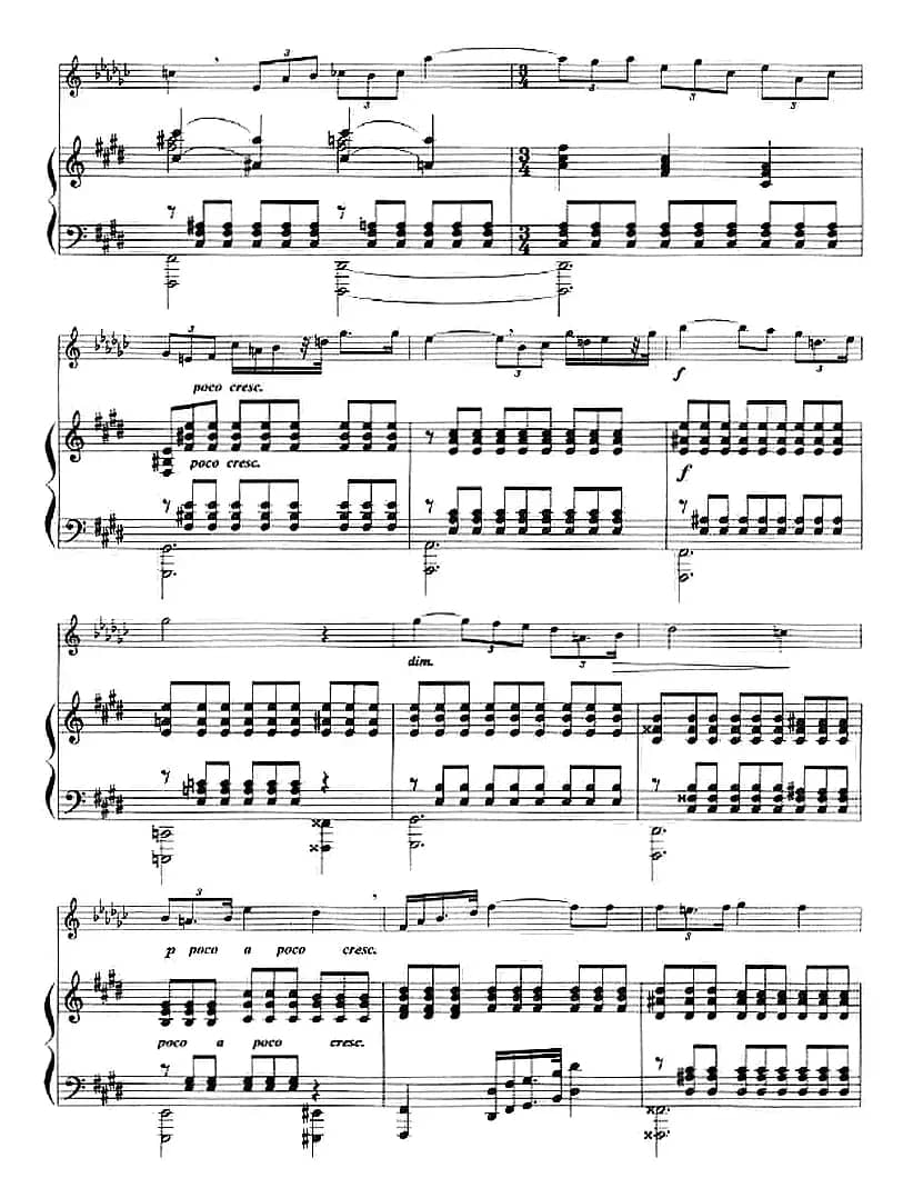 音诗（小号+钢琴伴奏）