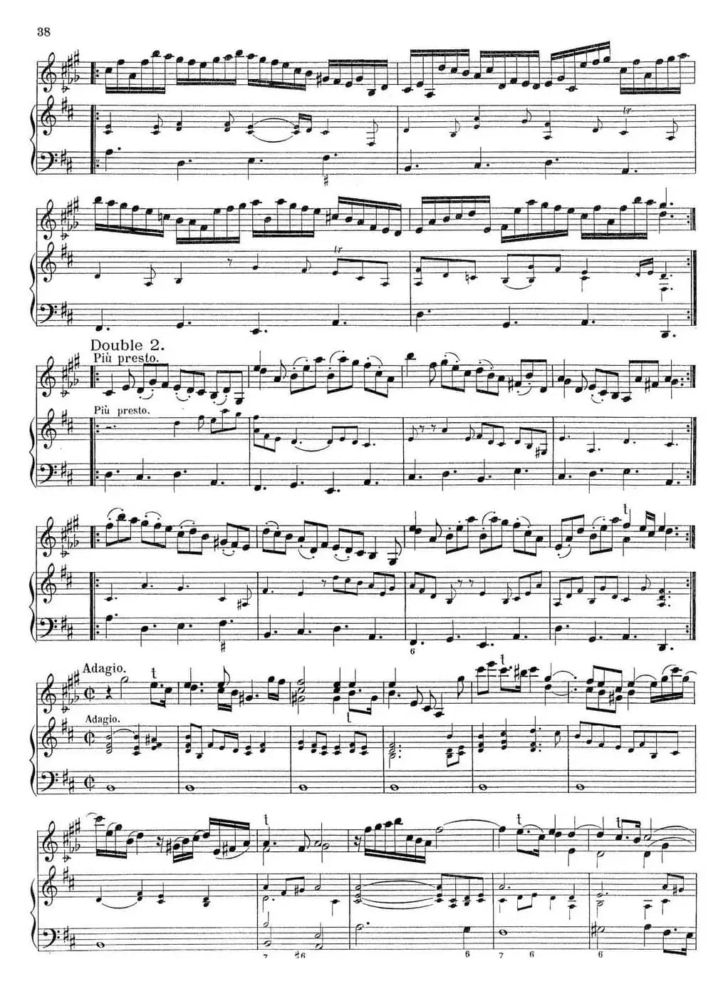 Biber Violin Sonata IV（小提琴+钢琴伴奏）