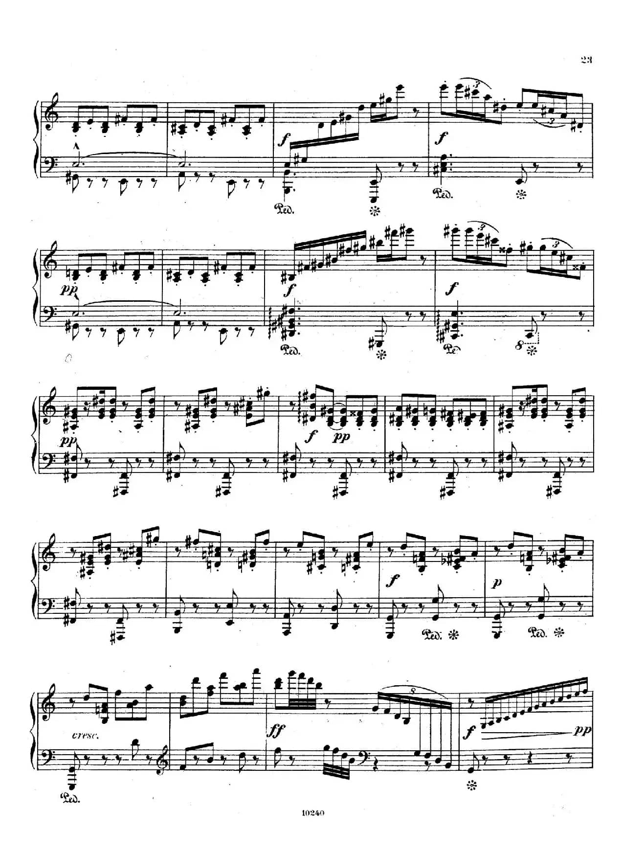 Etudes Rythmiques Op.149（节奏练习曲集）（6）