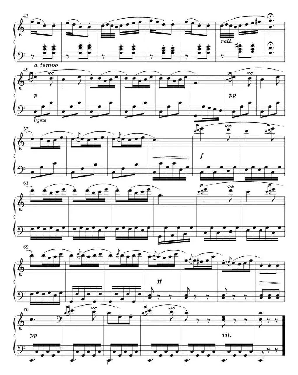 6 Sonatinas Op.36（6首钢琴小奏鸣曲-5）