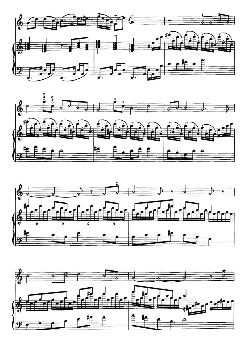 第一二胡狂想曲（二胡+钢琴伴奏）