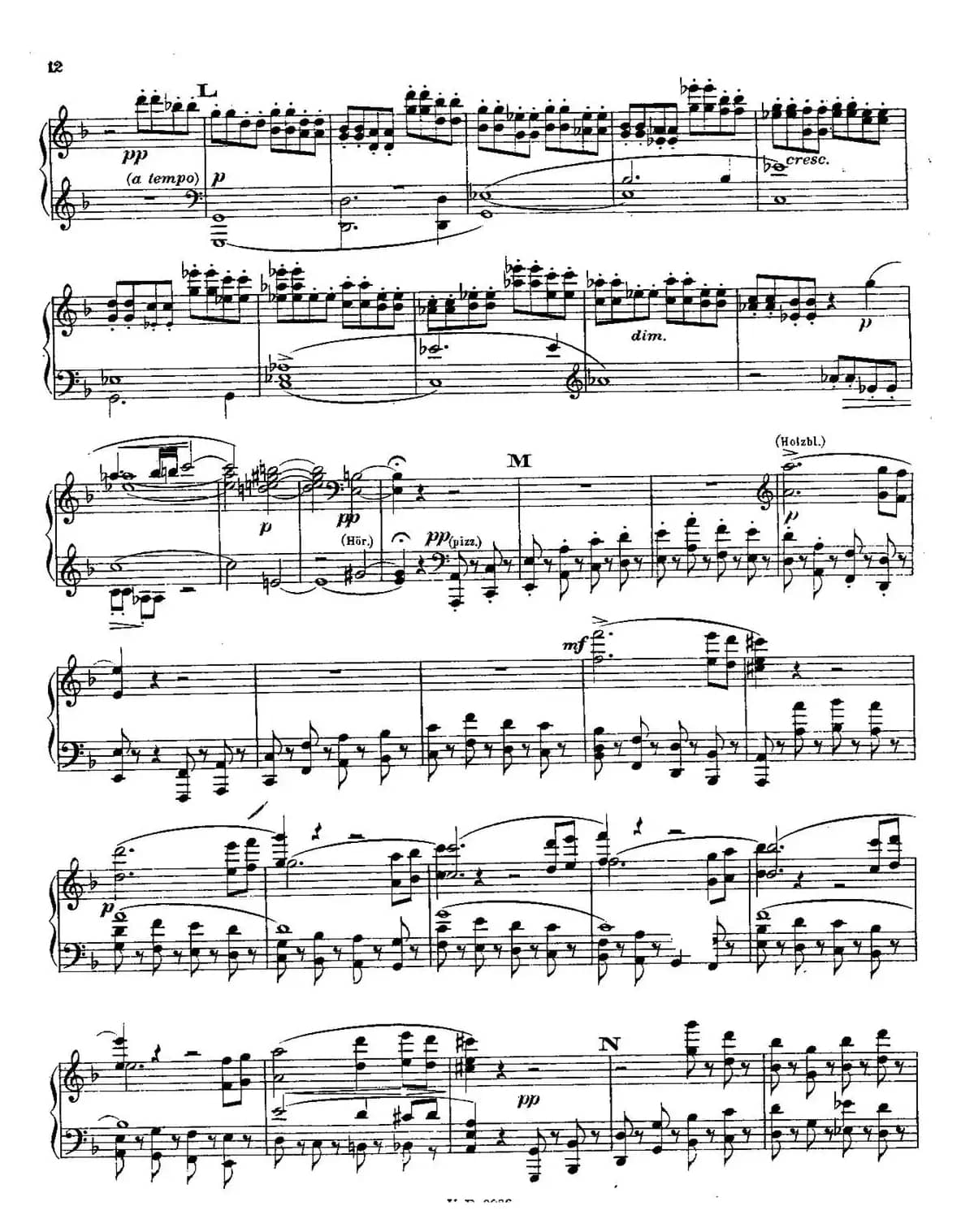 Symphony No.3 in d Minor - Solo Piano（d小调第三交响曲·钢琴独奏版·Ⅰ）