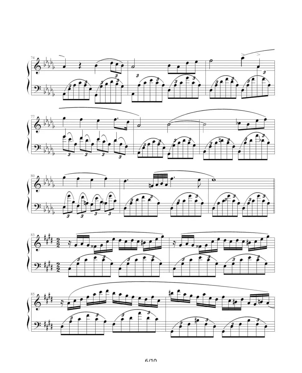 幻想即兴曲（滴漏制谱版）