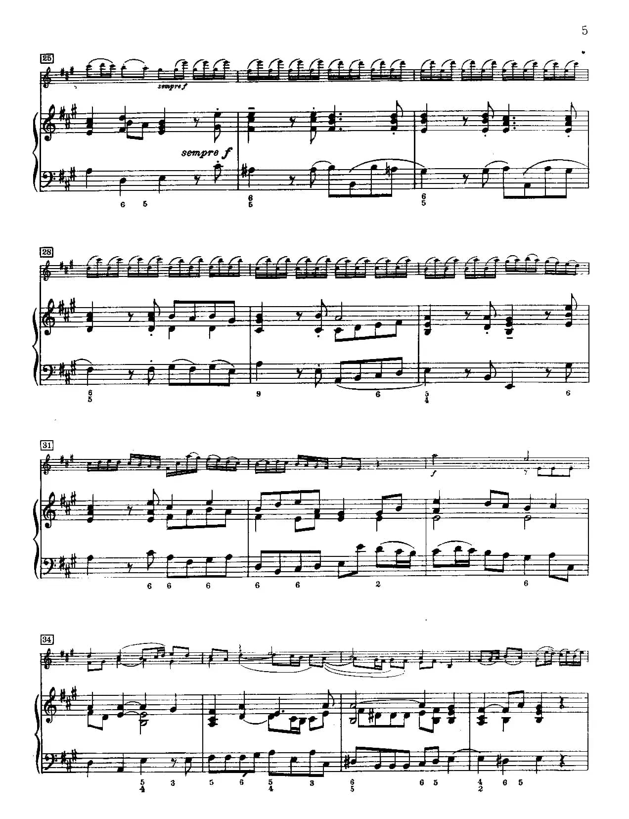 第一奏鸣曲（小提琴+钢琴伴奏）