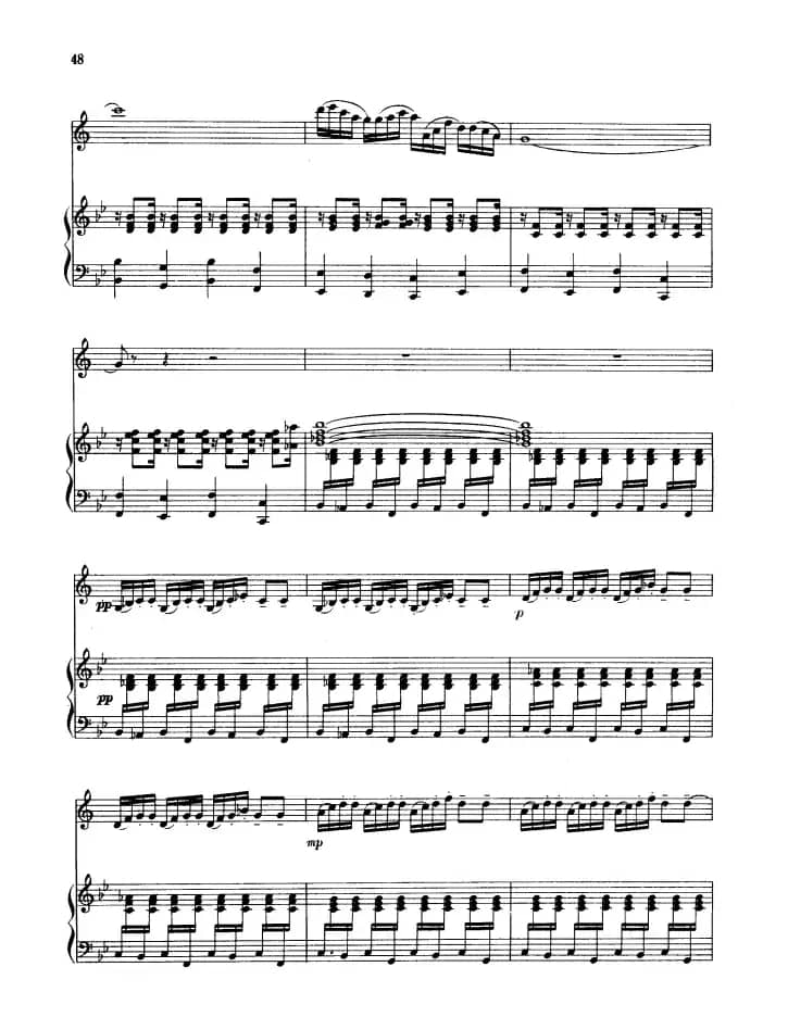 牧马之歌（单簧管+钢琴伴奏）