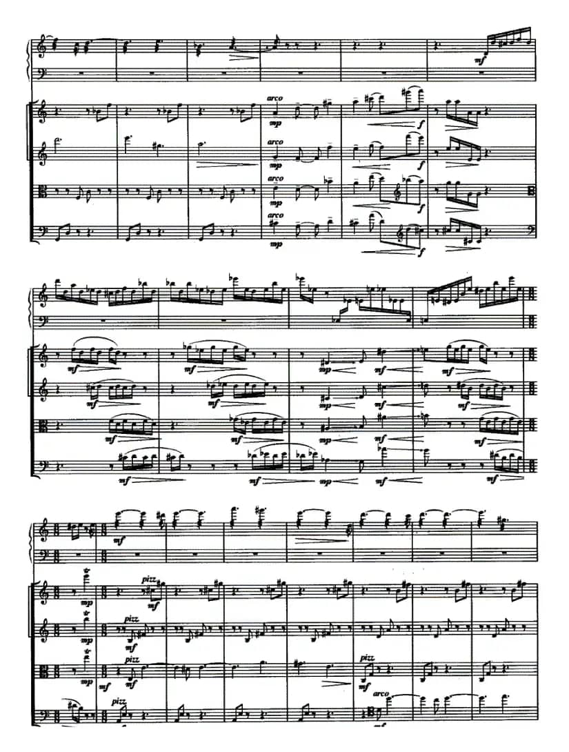 灵动（扬琴与弦乐四重奏）