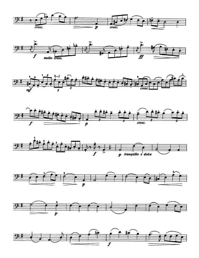 第五协奏曲（大提琴）