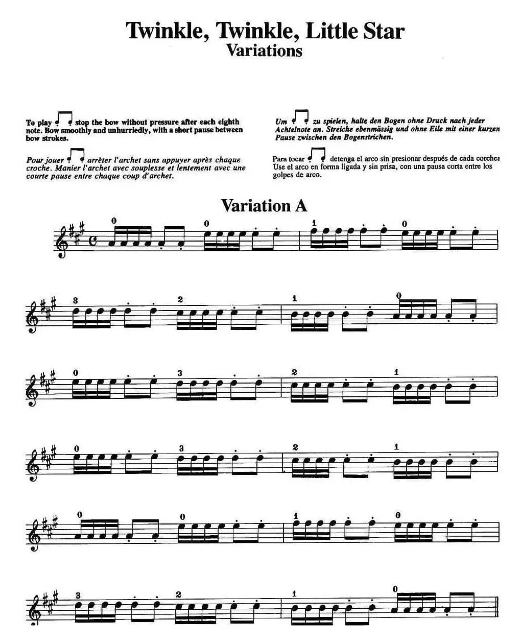 铃木小提琴教材第一册（Suzuki VIOLIN PART VOLUME 1）