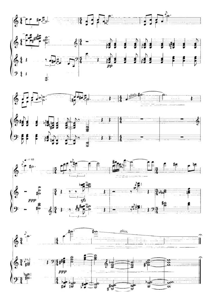 移动的终点（小提琴+钢琴伴奏）